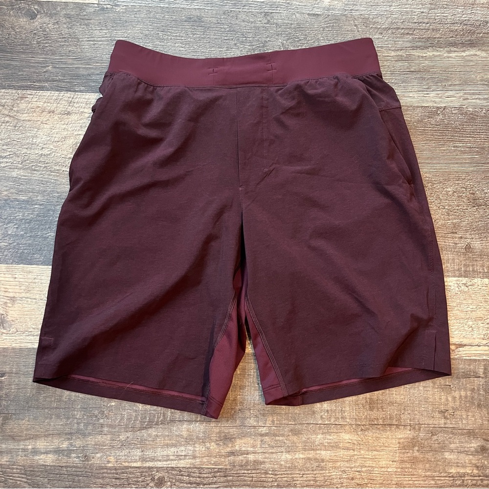 Lululemon men’s linerless shorts 9” inseam